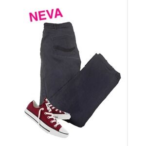 Vintage Neva Charcoal Gray Bootcut Jeans Sz. 13  35” Inseam